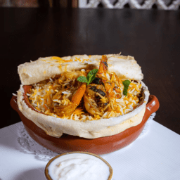 Prawn Dum Parda Biryani